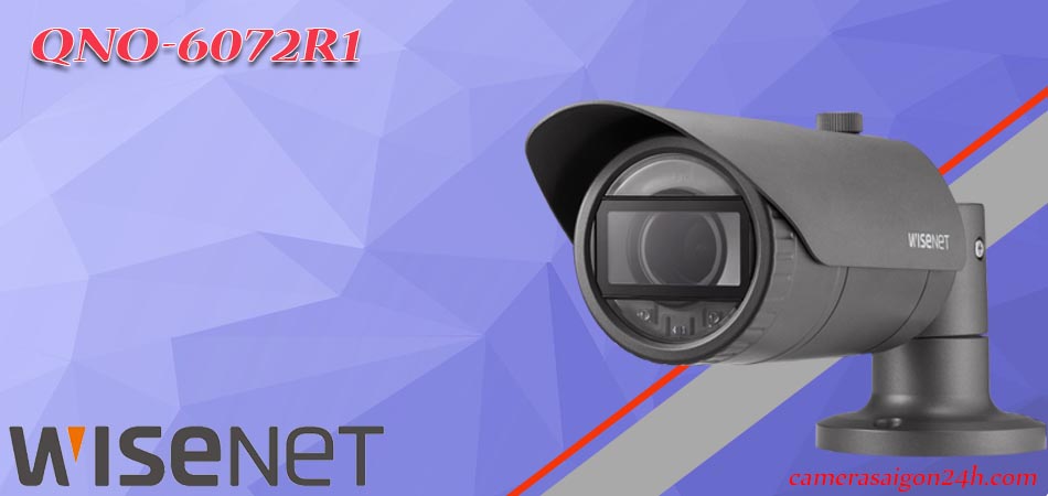 Camera Wisenet QNO-6032R1 thuộc dòng Series chất lượng cao 2mp