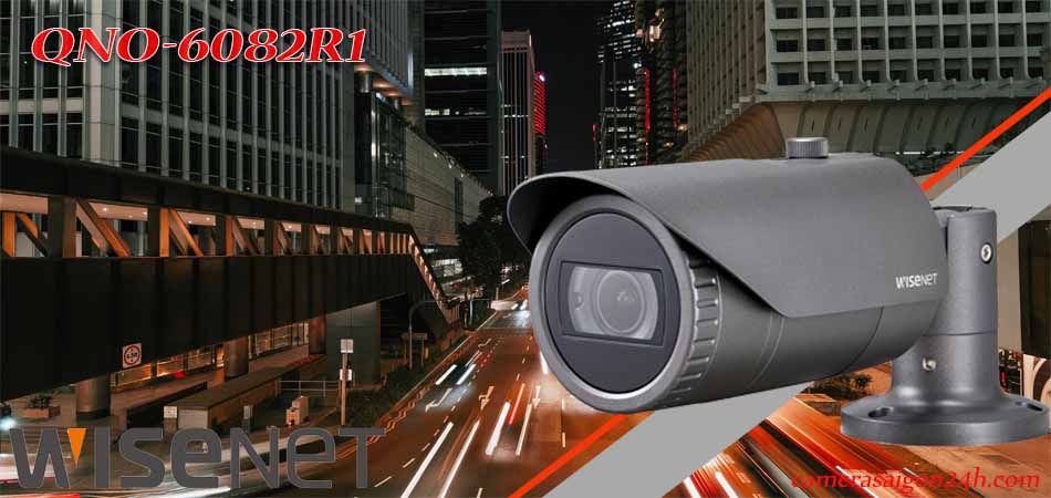 Camera Wisenet QNO-6082R1 với độ phân giải chất lượng cao