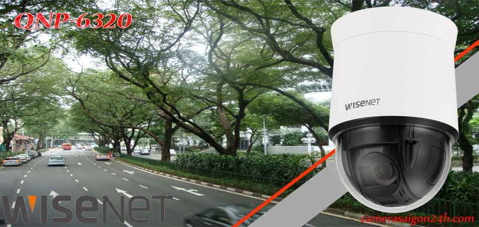 Camera Wisenet QNP-6320 là loại camera PTZ (Speed Dome) hồng ngoại cao cấp với độ phân giải 2.0MP