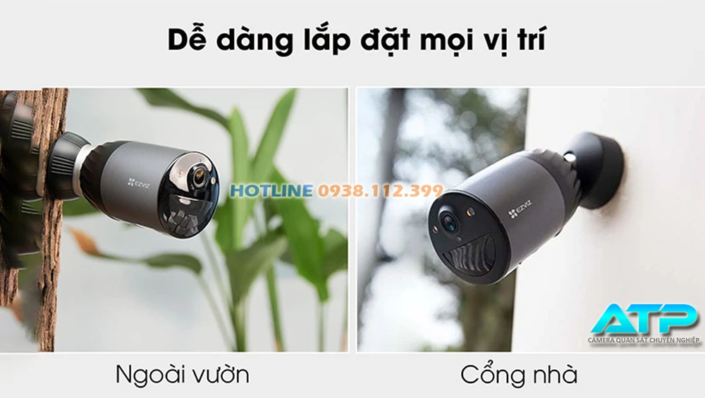 Camera CS-BC1C-A0-2C2WPBDL 2MP Phù Hợp Với Mọi Không Gian