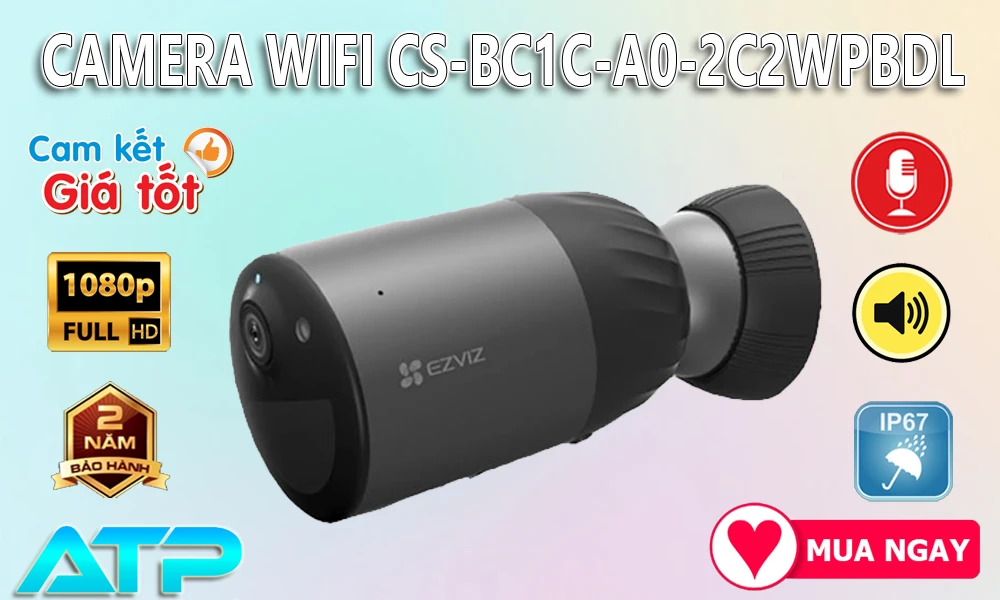 Thông Số Kỹ Thuật Của Camera CS-BC1C-A0-2C2WPBDL 2MP
