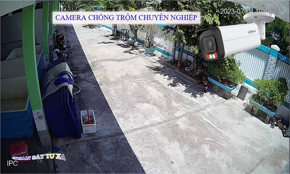Lắp camera báo động chống trộm