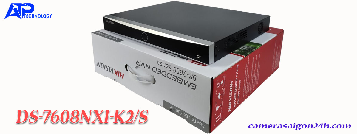 Đầu ghi IP 8 kênh Hikvision DS-7608NXI-K2/S là dòng IP