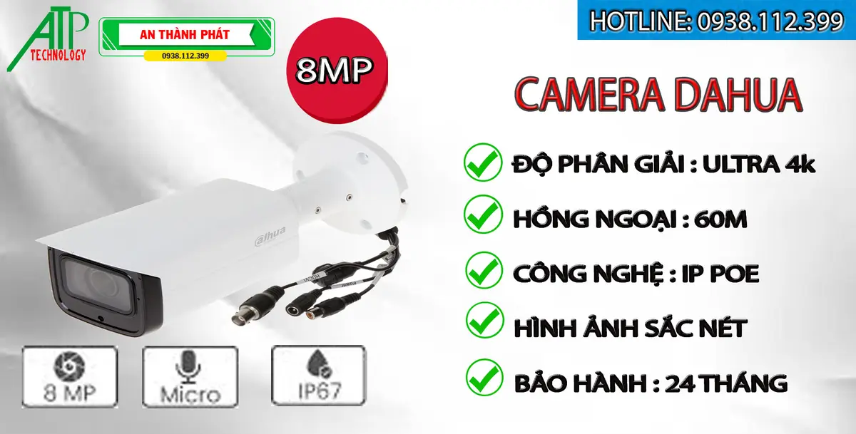 camera độ phân giải 8mp sắc nét