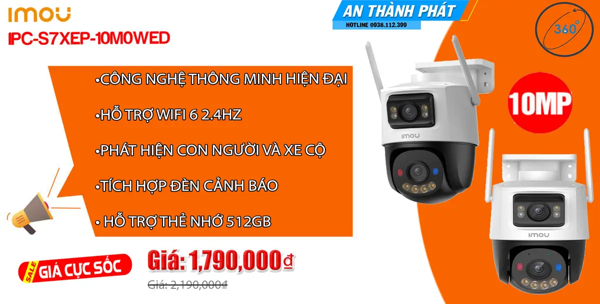 báo giá camera wifi 2 mắt chi tiết tại an thành phát