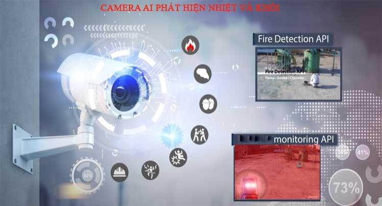 Camera AI có thể phát hiện nhiệt độ và khói