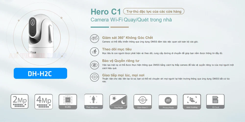 camera wifi Dahua giá rẻ