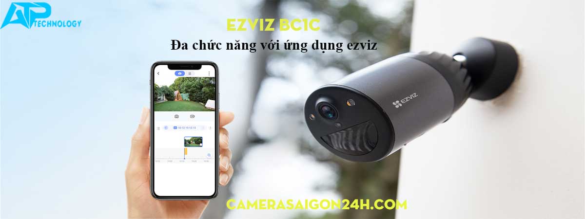Camera wifi ezviz BC1C da chuc nang voi ung dung ezviz