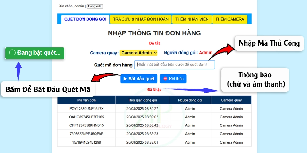 Hướng Dẫn Sử Dụng Phần Mềm Quản Lý Đơn Hàng