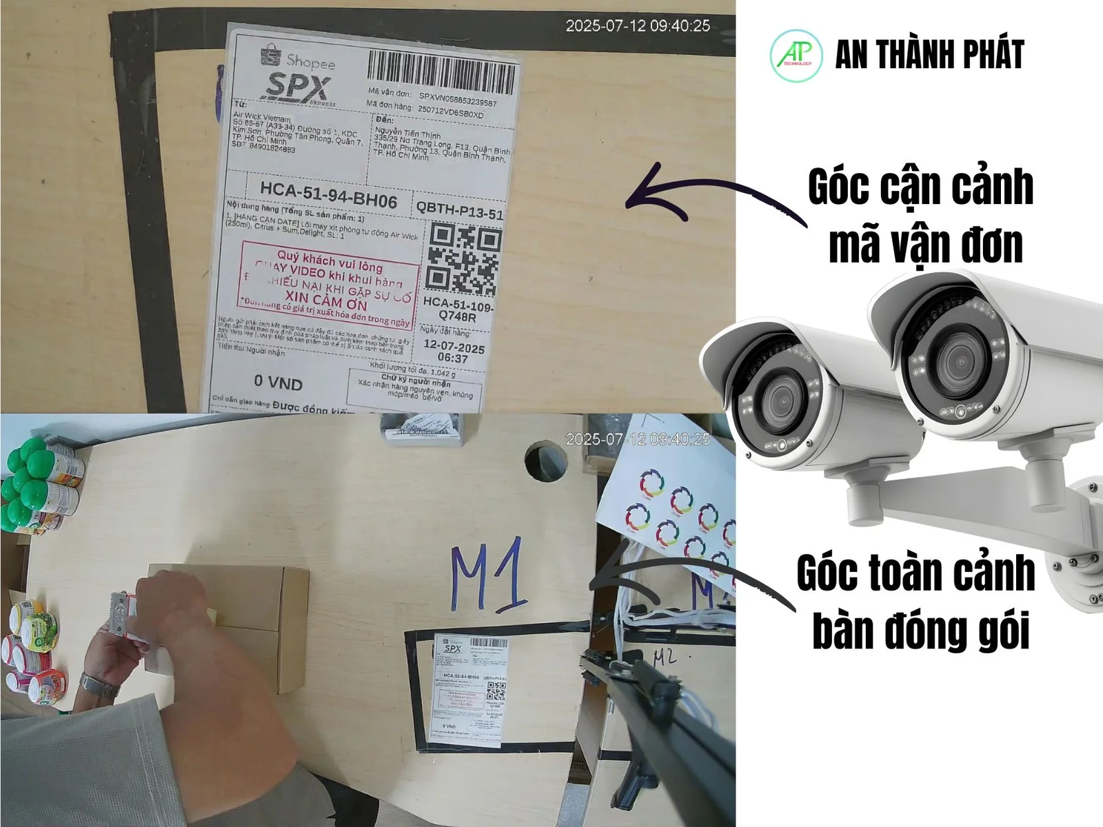 hình ảnh demo camera 2 mắt