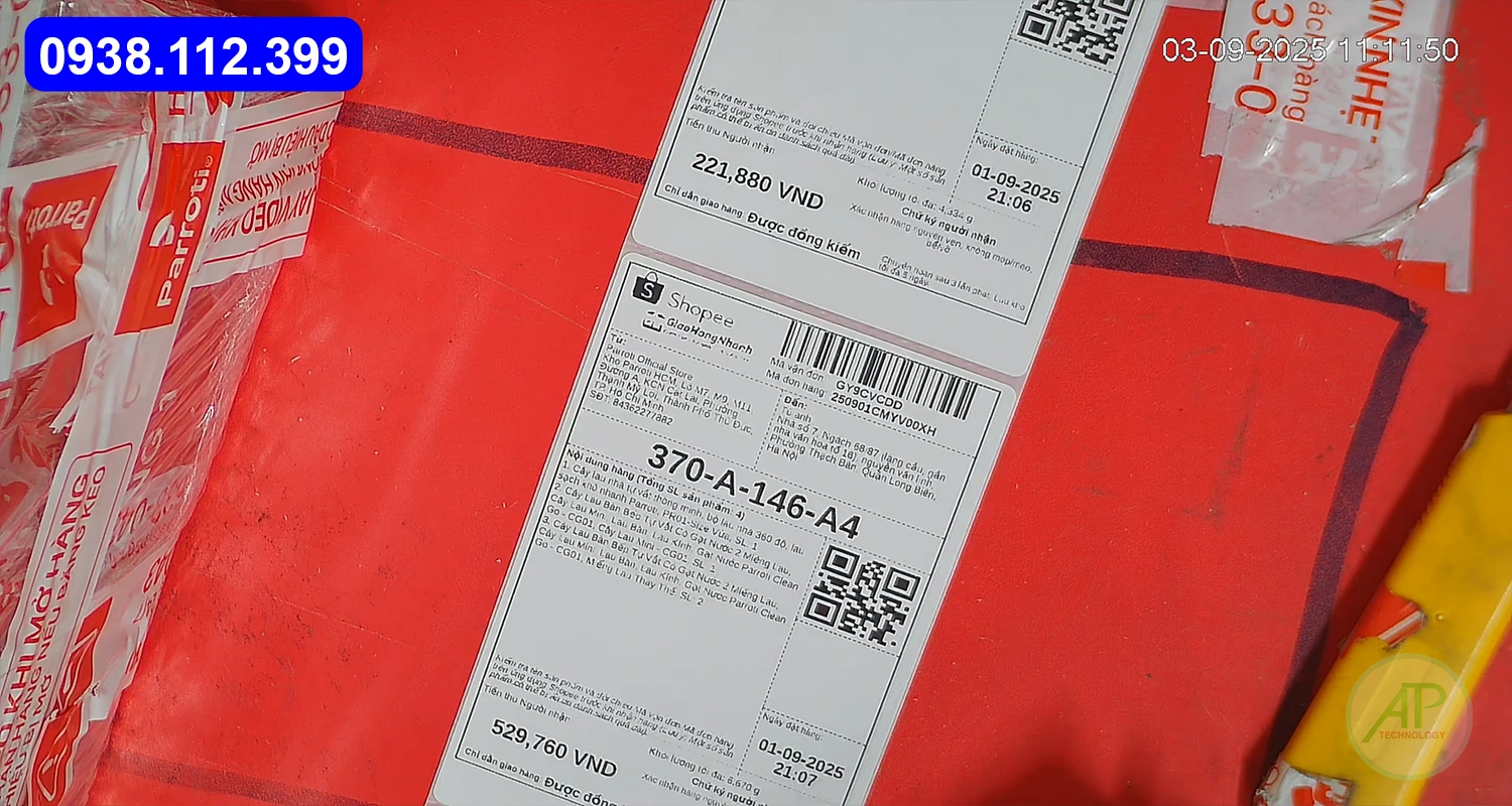 demo lắp camera quay đóng hàng sàn TMĐT