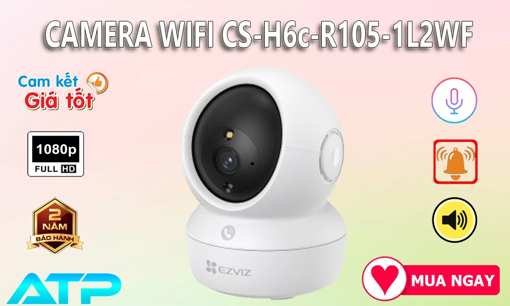 Thông Số Kỹ Thuật Của Camera CS-H6c-R105-1L2WF