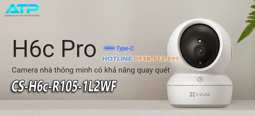 Camera Ezviz CS-H6c-R105-1L2WF 2MP