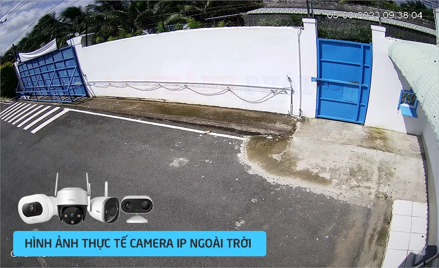 Hình ảnh thực tế camera IP ngoài trời