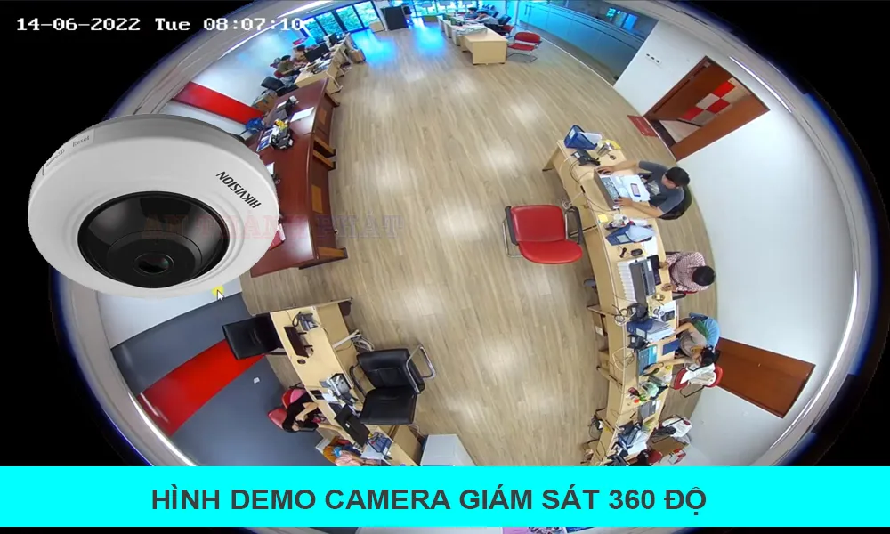 hình demo camera giám sát 360 giá rẻ