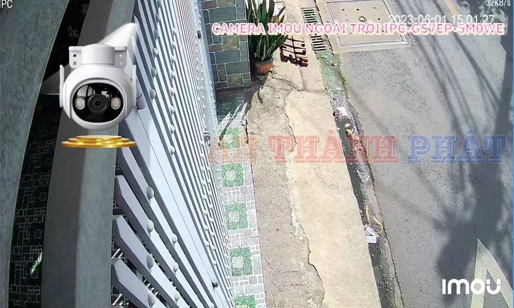 hình ảnh demo của camera wifi ngoài trời IPC-GS7EP-5M0WE