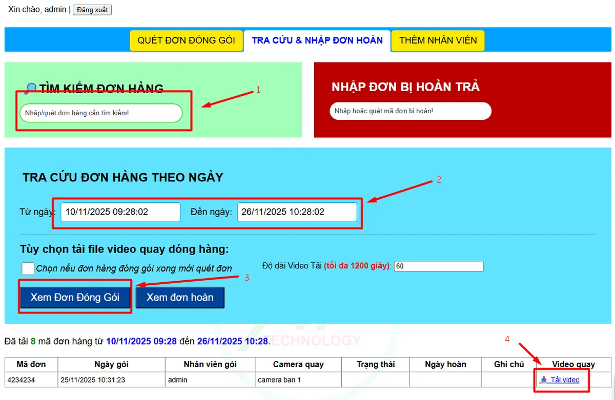 hình ảnh demo hướng dẫn sử dụng phần mềm