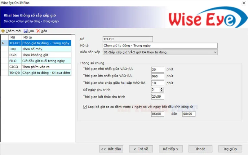 hướng dẫn cài đặt và sử dụng máy chấm công Ronald Jack bằng phần mềm Wise Eye Mix 3