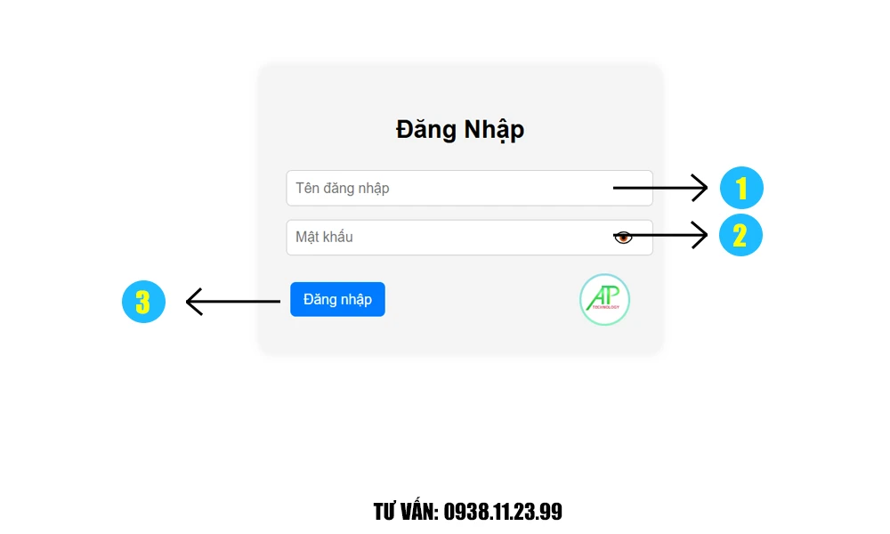 Hướng dẫn đăng nhập phần mềm camera quay video đóng hàng
