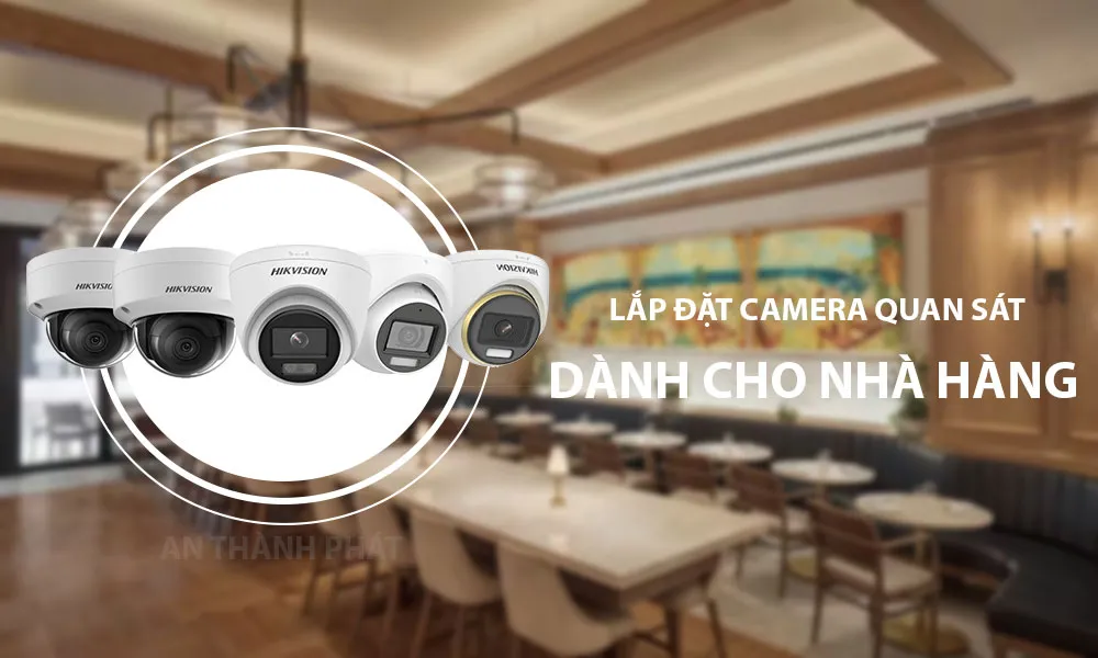lắp camera dành cho nhà hàng