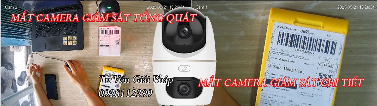 lắp camera xem quá trình đóng gói đơn hàng shopee