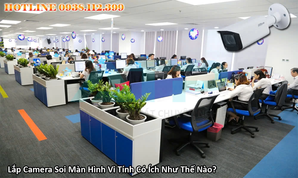 lắp camera soi màn hình máy tính