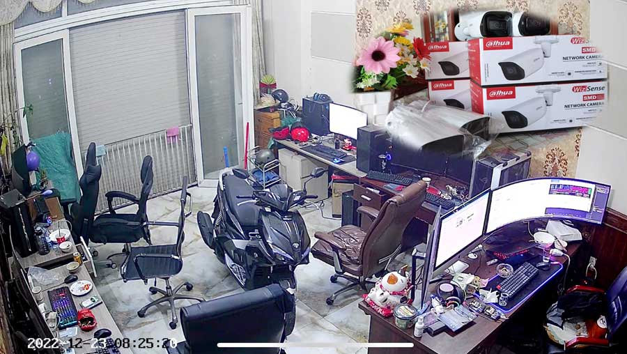 lắp camera văn phòng thương hiệu Dahua