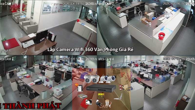 Dịch vụ lắp camera giám sát văn phòng chất lượng tại An Thành Phát