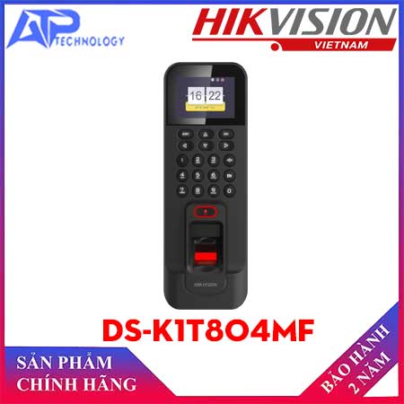 Máy chấm công vân tay HIKVISION DS-K1T804MF