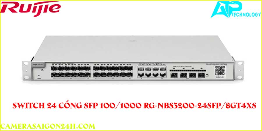 RG-NBS3200-24GT4XS 24-port Gigabit Layer 2 Managed
