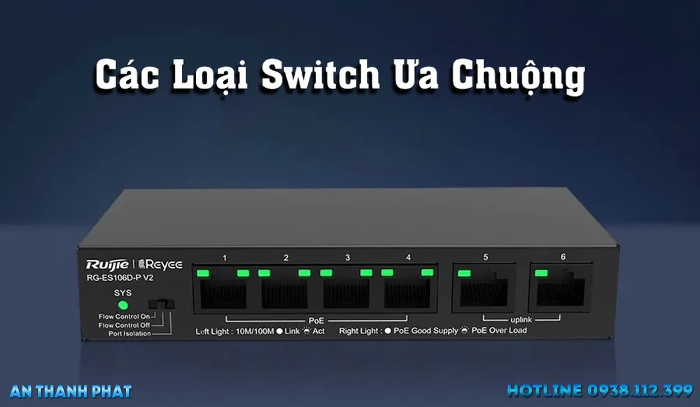Switch ưa chuộng hiện nay 