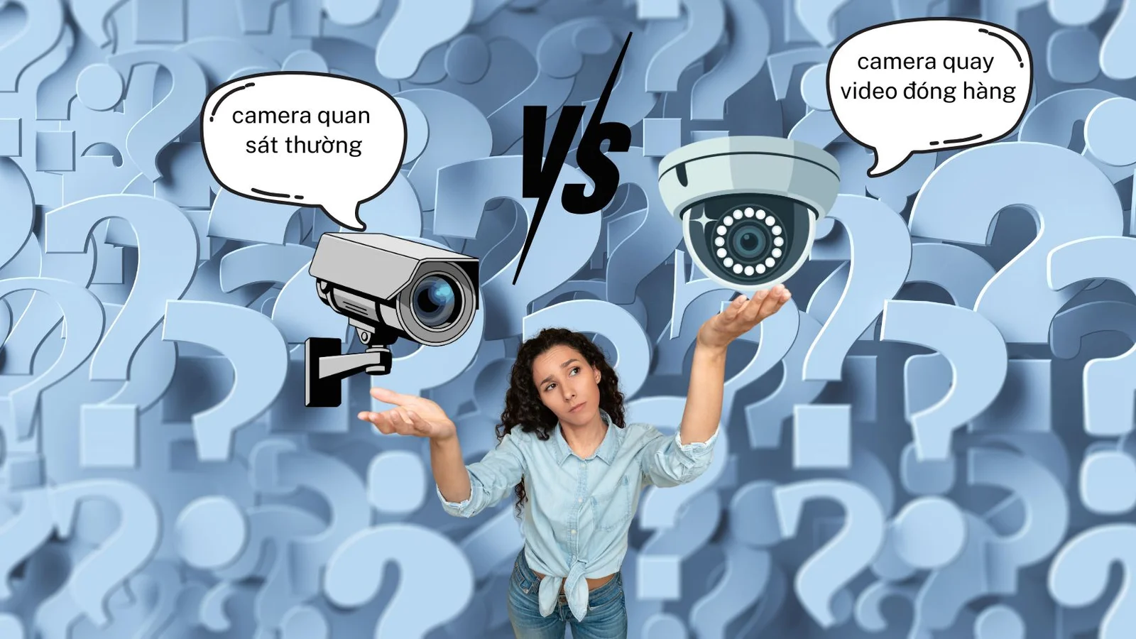 so sánh camera thường và camera quay đóng gói đơn hàng