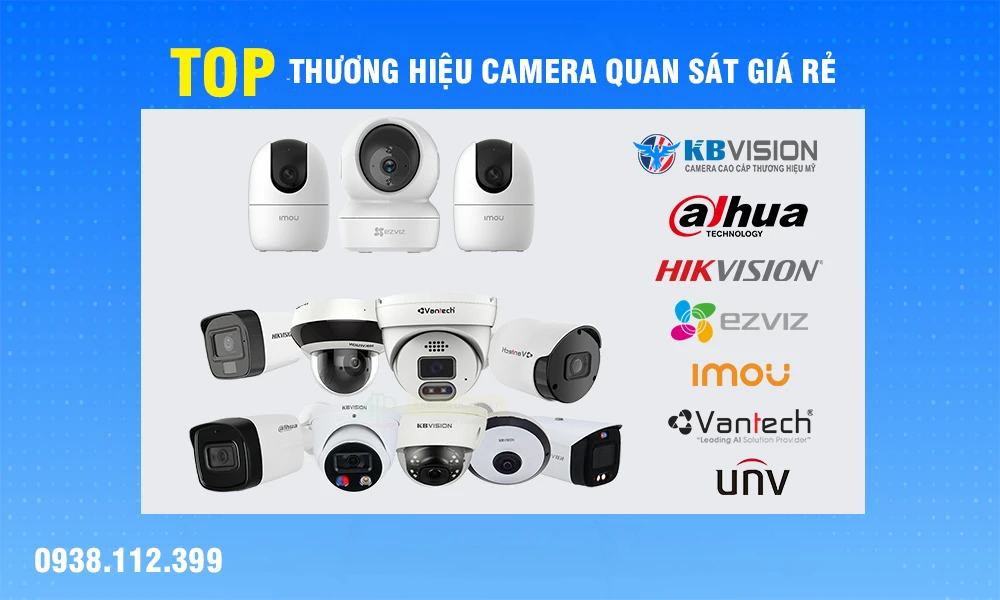thương hiệu camera quan sát giá rẻ