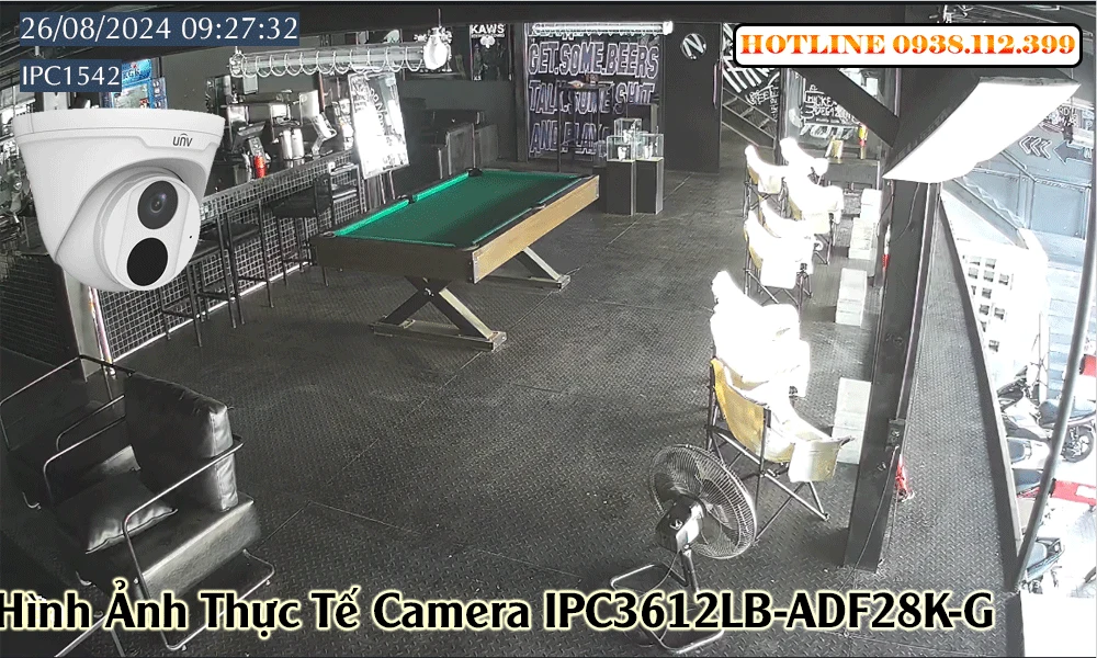 Camera UNIARCH IPC3612LB-ADF28K-G 2MP