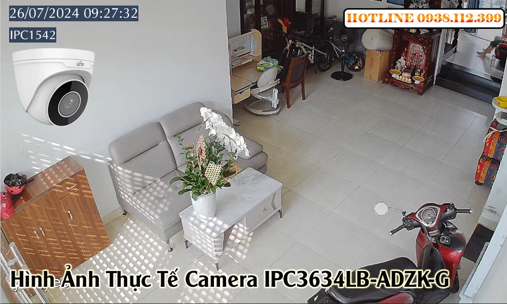 Camera UNIARCH IPC3634LB-ADZK-G 4MP