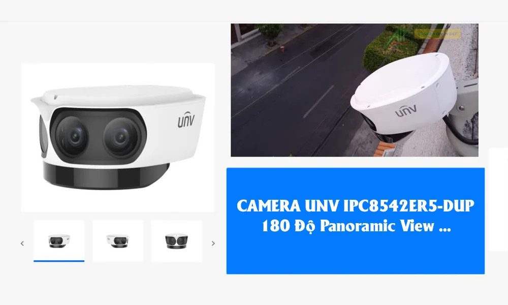 Camera LightHunter UNV IPC8542ER5-DUP