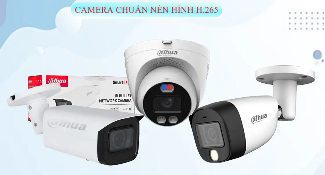 Lắp Camera Chuẩn Nén Hình H.265 hikvision