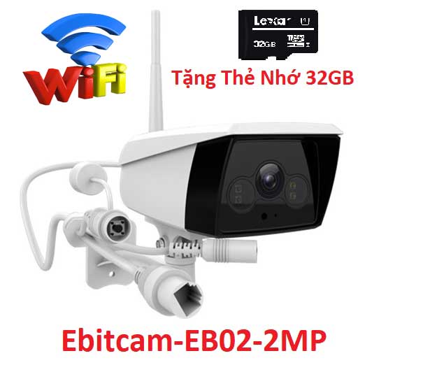 Ebitcam EB02-2MP,Lắp Đặt Camera IP Wifi Ngoài Trời Ebitcam EB02,camera quan sát Ebitcam EB02-2MP,camera wifi Ebitcam EB02-2MP, camera ip Ebitcam EB02-2MP