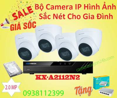 camera kbvision chính hãng công nghệ IP kx-a2112n2