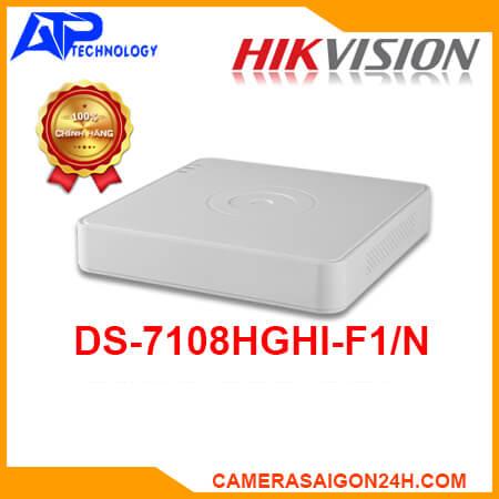 Lắp camera wifi giá rẻ DS-7108HGHI-F1/N , DS-7108HGHI , 7108HGHI, hikvision 7108HGHI, hikvisio nDS-7108HGHI-F1/N, đầu ghi 8 hikvision, đầu ghi 8 kênh hikvision DS-7108HGHI-F1/N