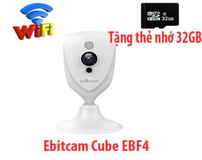 Lắp camera wifi giá rẻ Camera Ebitcam CuBe EBF4,EBF4,camera EBF4,cube EBF4,lắp camera quan sát ebitcam EBF4,camera IP wifi ebitcam EBF4,lắp camera ebitcam EBF4 giá rẻ,camera wifi ebitcam EBF4 chính hãng