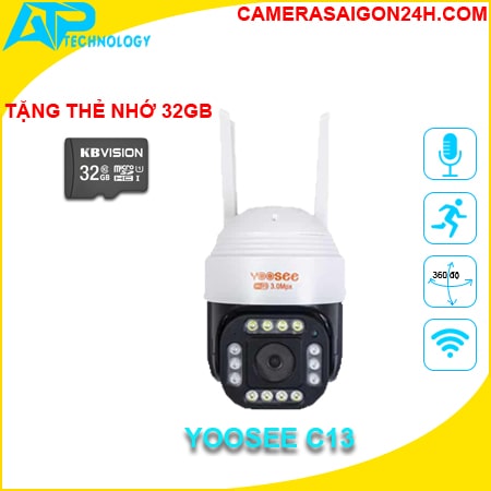 Lắp Camera 360 Yoosee C13, camera yoosee 360, lắp camera yoosee, Lắp Yoosee C13,camera yoosee giá rẻ, lắp đặt camera yoosee 360 ngoài trời,lắp camera wifi