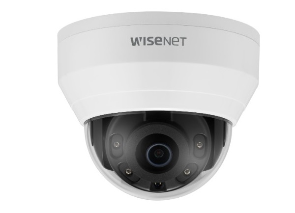 Lắp đặt camera tân phú Camera IP Dome hồng ngoại 5.0 Megapixel Hanwha Techwin WISENET QND-8010R