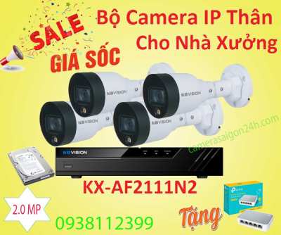 camera kbvision chính hãng công nghệ IP KX-À2111N2