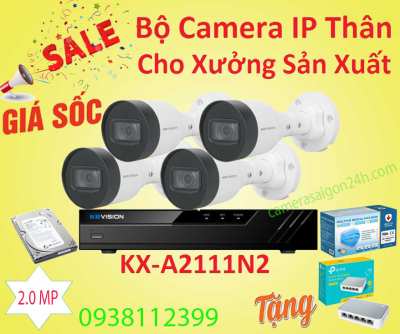 camera kbvision chính hãng công nghệ IP kx-a2111n2