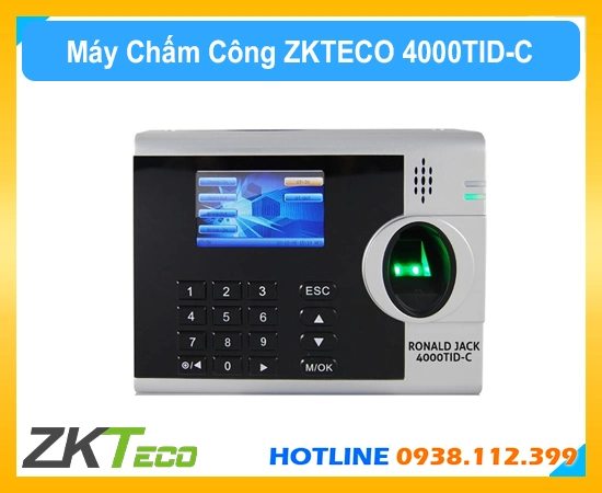 Máy chấm công vân tay 4000TID-C, máy chấm công bằng vân tay 4000TID-C, máy chấm công thẻ từ 4000TID-C, máy chấm công vân tay thẻ cảm ứng 4000TID-C, máy chấm công nhân viên 4000TID-C, máy chấm công intel 4000TID-C, máy chấm công 4000TID-C