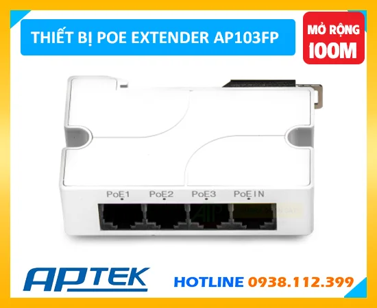AP103FP, Aptek AP103FP, thiết bị mở rộng AP103FP, switch AP103FP, poe extender AP103FP, giá bán AP103FP, AP103FP aptek, AP103FP giá rẻ nhất