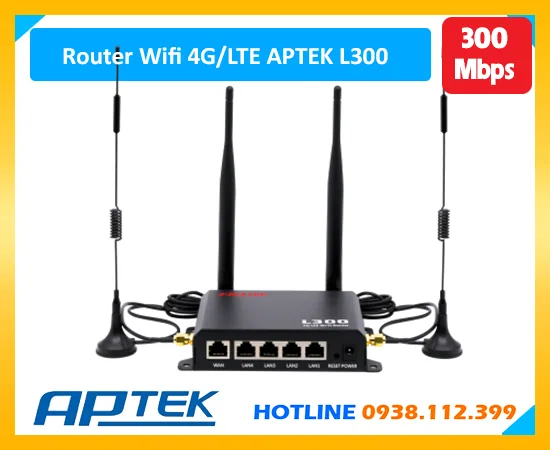 APTEK L300, router 4G APTEK L300, 4G APTEK L300, 4G APTEK L300,APTEK L300, bộ phát wifi 4G APTEK L300, bộ phát sóng 4G APTEK L300, APTEK L300, giá APTEK L300
