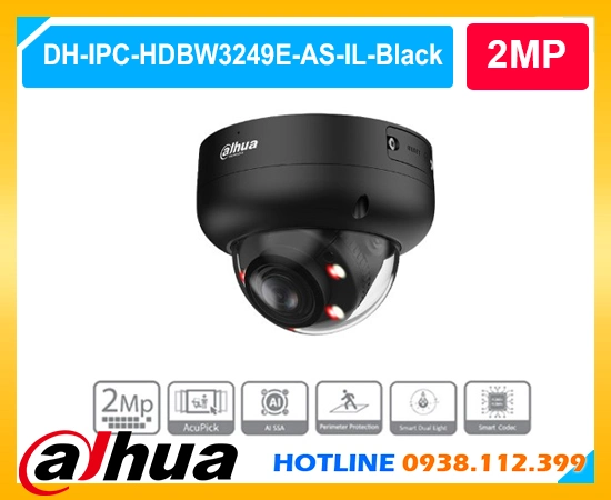 Camera Dahua DH-IPC-HDBW3249E-AS-IL-Black, Camera DH-IPC-HDBW3249E-AS-IL-Black, DH-IPC-HDBW3249E-AS-IL-Black, Camera 2.0MP DH-IPC-HDBW3249E-AS-IL-Black, Camera dome DH-IPC-HDBW3249E-AS-IL-Black, Camera Dahua DH-IPC-HDBW3249E-AS-IL-Black chính hãng, Camera DH-IPC-HDBW3249E-AS-IL-Black giá rẻ