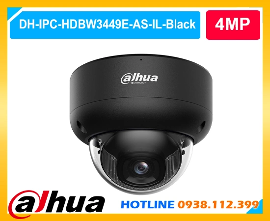 DH-IPC-HDBW3449E-AS-IL-Black, camera DH-IPC-HDBW3449E-AS-IL-Black, Dahua DH-IPC-HDBW3449E-AS-IL-Black, camera dome DH-IPC-HDBW3449E-AS-IL-Black, camera IP DH-IPC-HDBW3449E-AS-IL-Black, camera 4MP DH-IPC-HDBW3449E-AS-IL-Black,  DH-IPC-HDBW3449E-AS-IL 